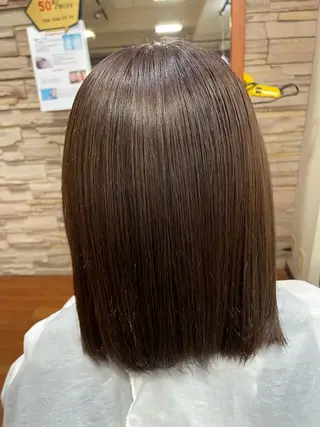 ミディアム カラー 浅岡 昭汰のヘアスタイル