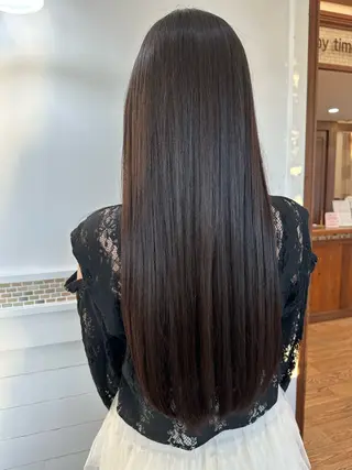 ロング 門脇 絹華のヘアスタイル