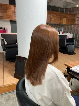 ミディアム カラー 穴井 蒼陽のヘアスタイル