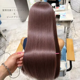 ロング 店長✨レイヤー✖️ 髪質改善✖️韓国ヘアのヘアスタイル