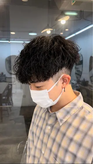 パーマ メンズ 🔥メンズ特化🔥 永瀬椋のヘアスタイル