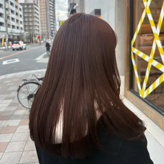 ロング カラー 🌸艶カラー/似合わ せカット/サクラ🌸のヘアスタイル