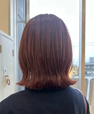 ミディアム Azule なつめのヘアスタイル