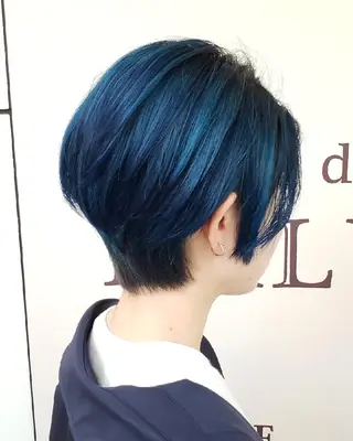 ショート カラー 変身企画実施✨️ ショート専門 宮ヶ迫のヘアスタイル