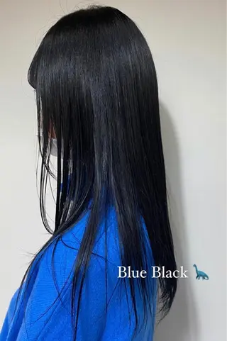 ロング カラー ムナカタ アカリのヘアスタイル