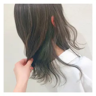 カラー YUI𓍯ｴｸｽﾃ /ﾆｭｱﾝｽｶﾗｰのヘアスタイル