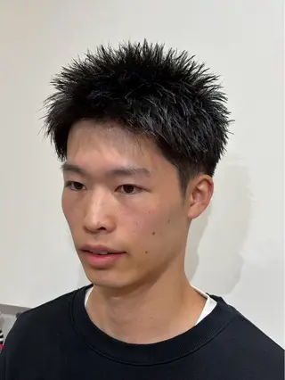 ショート メンズ 金子 遥人のヘアスタイル