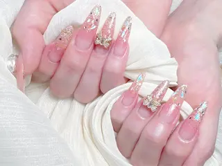 ネイル M🌷nail 長さだし専門店のネイルデザイン