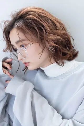 ミディアム ボナセーラ・ ビバーチェ　田上台店のヘアスタイル