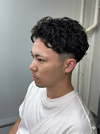 パーマ メンズ メンズ特化ツイスパ 朝ラクセット 颯のヘアスタイル
