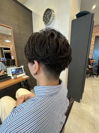 パーマ メンズ 伊藤 颯太のヘアスタイル