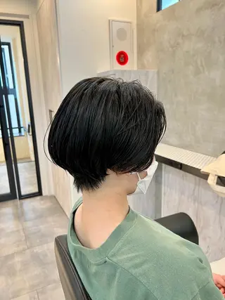 ショート パーマ 工藤 梨花のヘアスタイル