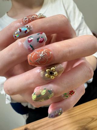 ネイル tsumeasobi 🪬macoのネイルデザイン