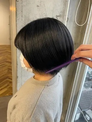 ショート カラー SHOTO ハイトー ン/ブロンドカラーのヘアスタイル