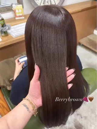 セミロング YUNA🧡🌿 ROSSO獨協大学のヘアスタイル