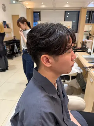 ショート パーマ メンズ メンズ特化型美容師 栗山勇人のヘアスタイル