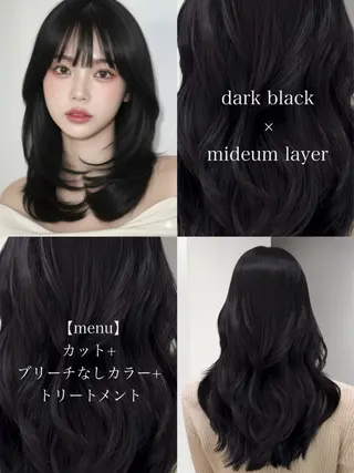 ミディアム 韓国ヘア×2way 🇰🇷和知拓郎のヘアスタイル