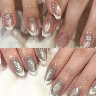 ネイル 新宿代々木/キレイめ ちゅるん/miriのネイルデザイン
