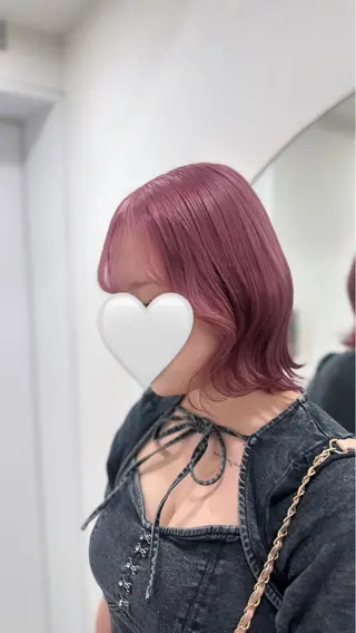 ミディアム 韓国ガーリー🤍ハイ トーン🤍Ayanaのヘアスタイル