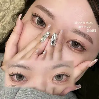 アイブロウ 髪質改善 BlancHairのヘアスタイル