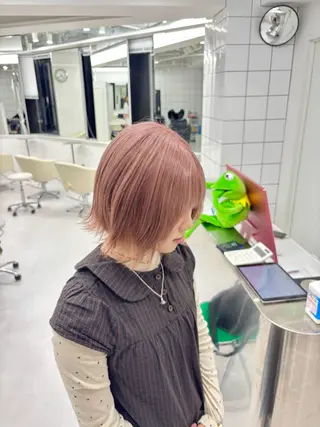 ショート 🎗副店長/井上 竜 ブリーチ指名No.1のヘアスタイル