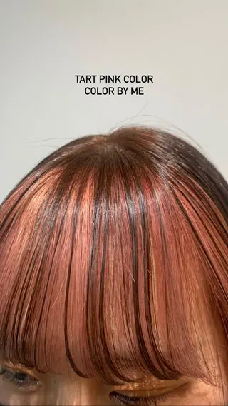 ミディアム カラー RISAKO レイヤーカット🎀のヘアスタイル