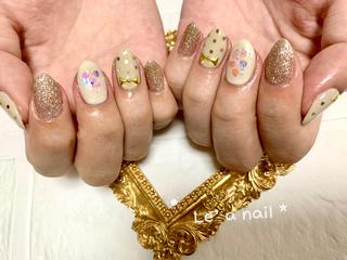 ショート カラー ネイル Le’a NailSalonのネイルデザイン