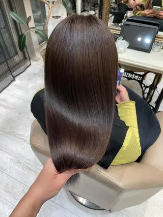 ロング 大坪 未空のヘアスタイル