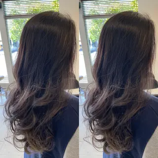 セミロング 浅川 実行のヘアスタイル