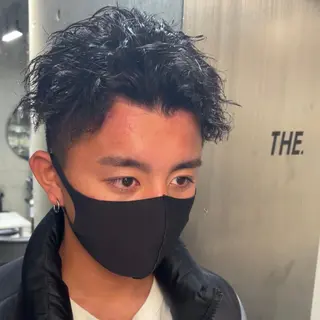 ショート パーマ メンズ 藤井優大 店舗異動しましたのその他イメージ