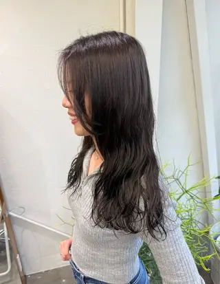 カラー 八事 yukii 橋本 心🫧のヘアスタイル