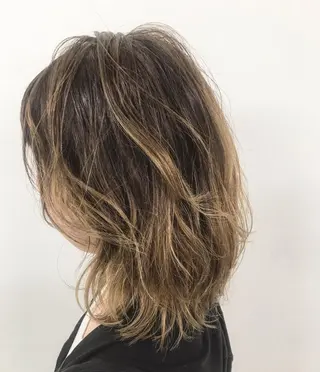 ミディアム HBLディプロマ所有 AZUSAのヘアスタイル