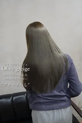 カラー ✨ブリーチなしカラー ×髪質改善✨松村 潤のヘアスタイル