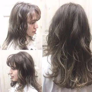 ロング a r i s aのヘアスタイル