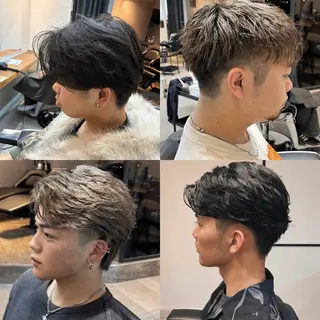 ショート カラー メンズ 🦖櫂斗🦖／ 大宮／透明感カラーのヘアスタイル