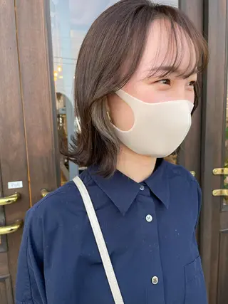 カラー 比嘉 千咲のヘアスタイル