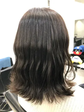 ミディアム 縮毛矯正の達人 ☆ 松本のヘアスタイル