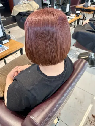 ショート nanami /ボブ/艶カラーのヘアスタイル