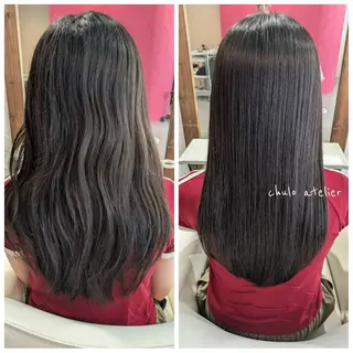 ロング 大崎 彩央のヘアスタイル