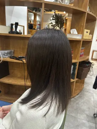 ミディアム ブリーチ×ストレート ✨️/立山  想太のヘアスタイル