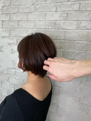 ショート カラー ブリーチ特化 ハイトーンRYOYAのヘアスタイル