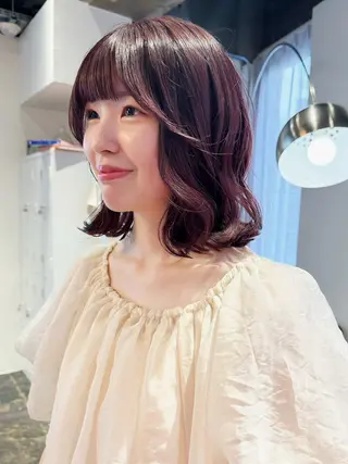 ミディアム カラー hanami /名駅のヘアスタイル