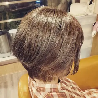 ショート カラー spa hair ark 富井直美のヘアスタイル