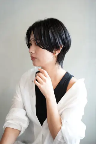 ショート カラー 加賀 千聖 /soigneのヘアスタイル