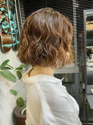 ショート パーマ HIROKI ”博多 /ボブのヘアスタイル