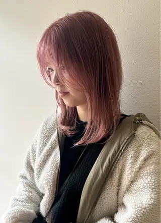 ミディアム 田中 泰正のヘアスタイル