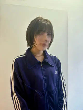 ショート 大山 茶子のヘアスタイル