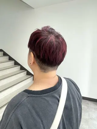 ショート 【レイヤー艶カラー】 🎀moka🎀のヘアスタイル
