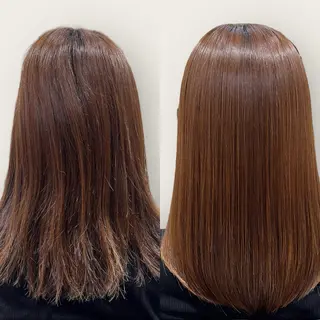 ミディアム 髪質改善メニュー 長井 美佐子のヘアスタイル