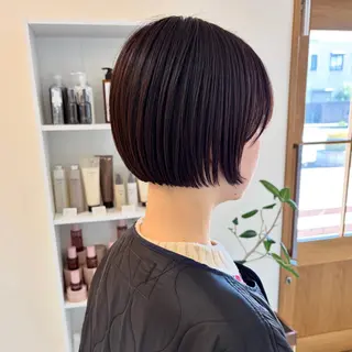ショート カラー YUUKI/ミニボブ ボブ/髪質改善のヘアスタイル